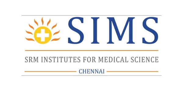 SIMS Hospital SRM Institutes for Medical Science official logo