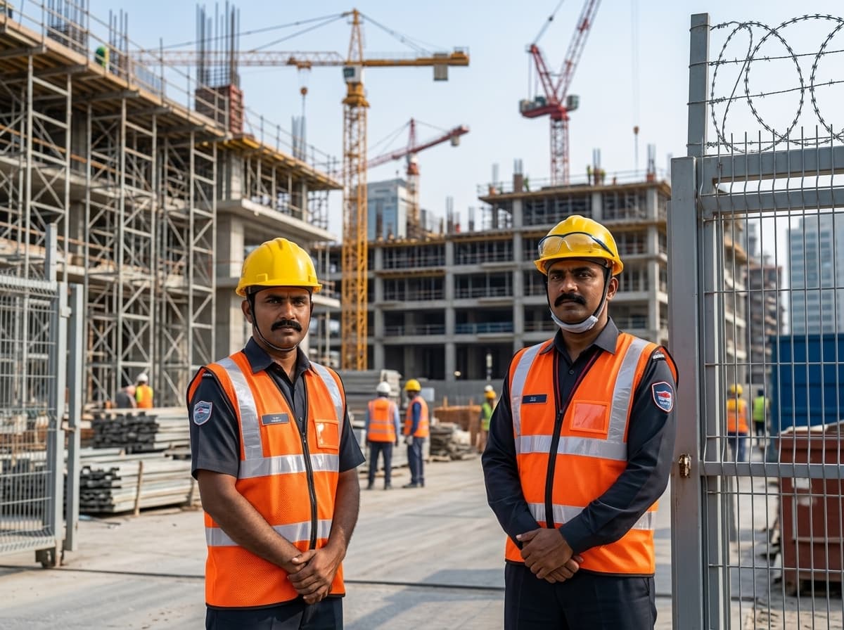 Security solutions for Construction Sites by Unique Security Agency
