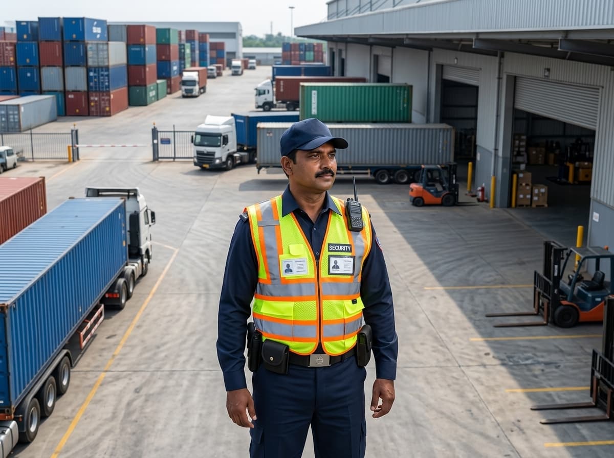 Security solutions for Warehousing & Logistics by Unique Security Agency